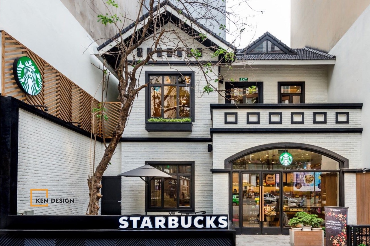 Khám phá ngay “mái ấm” xinh đẹp với thiết kế quán cà phê Starbucks Duy Tân
